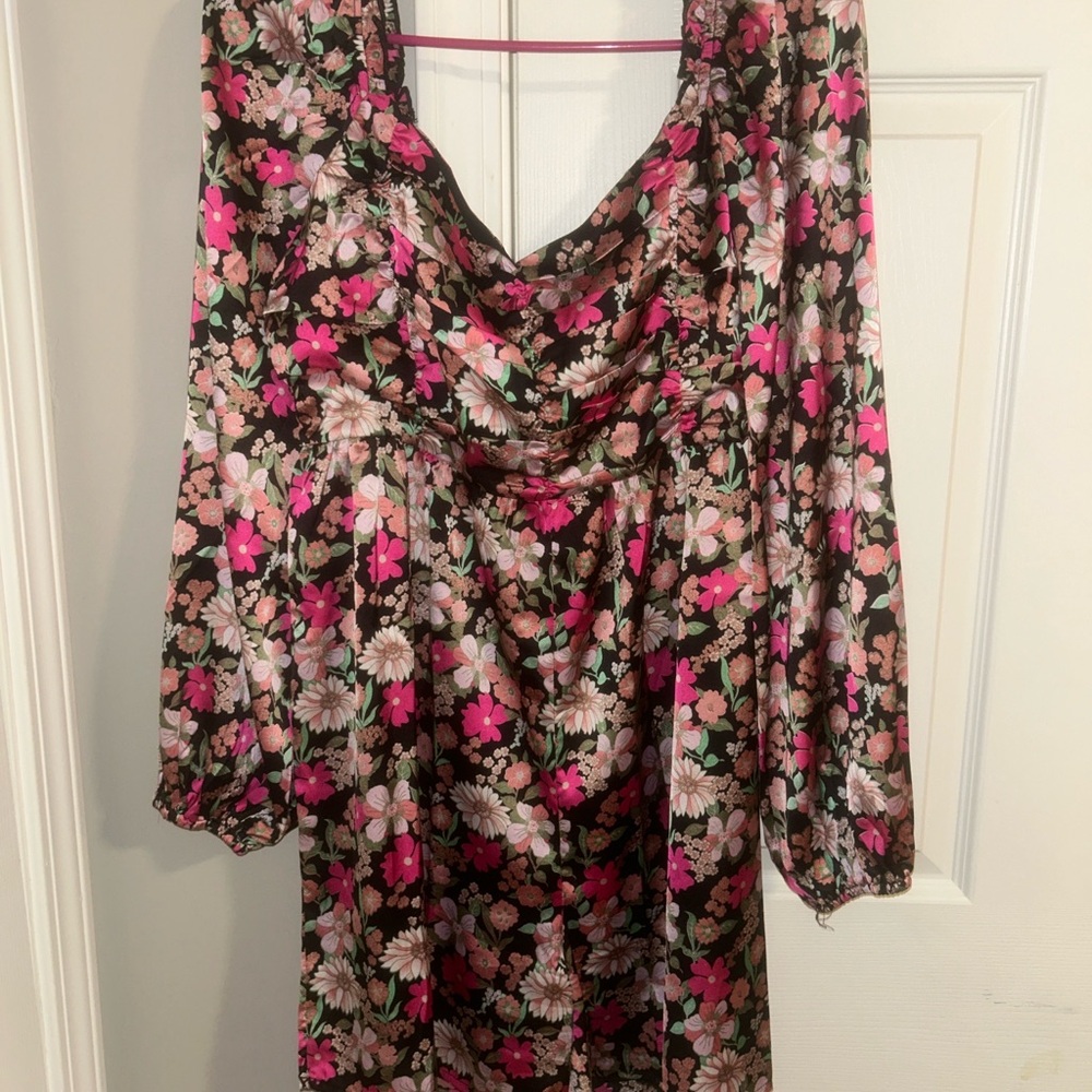 Floral Long Sleeve romper